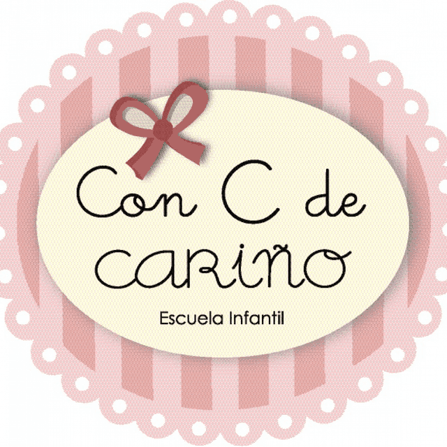 Logotipo de Escuela Infantil Con C de Cariño