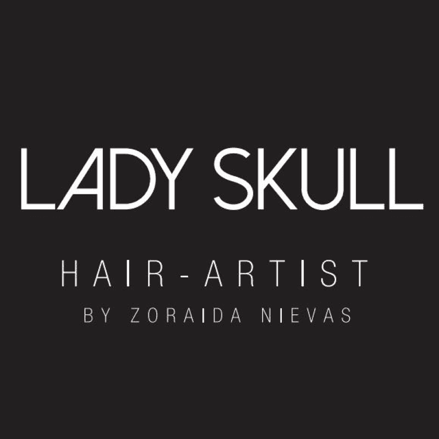 Logotipo de Lady Skull Peluquería by Zoraida Nievas