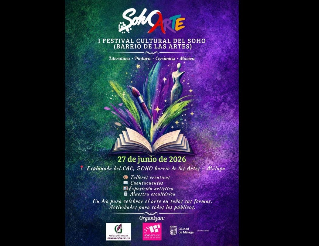 SohoARTE: I Festival Cultural del Soho, 27 JUNIO 2026