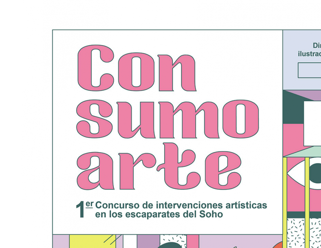 CON SUMO ARTE - Concurso de intervenciones artísticas en los escaparates del Soho