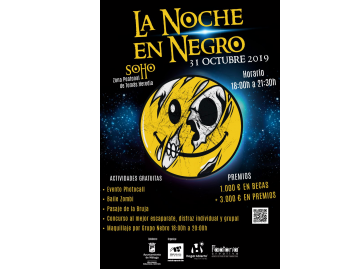 Noche en negro SOHO 2019 - Concurso de disfraces!